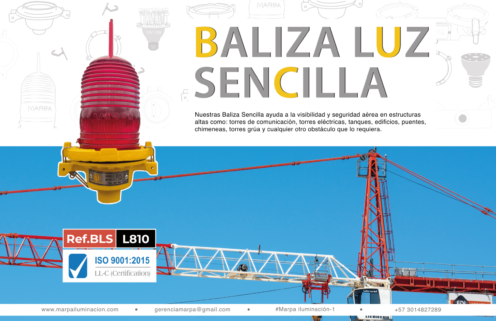 BALIZA LUZ SENCILLA L810